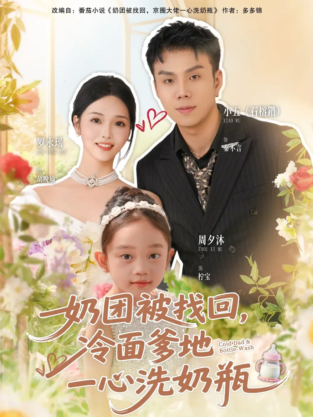 短剧《奶团被找回，冷面爹地一心洗奶瓶》高清完整版全集免费在线观看