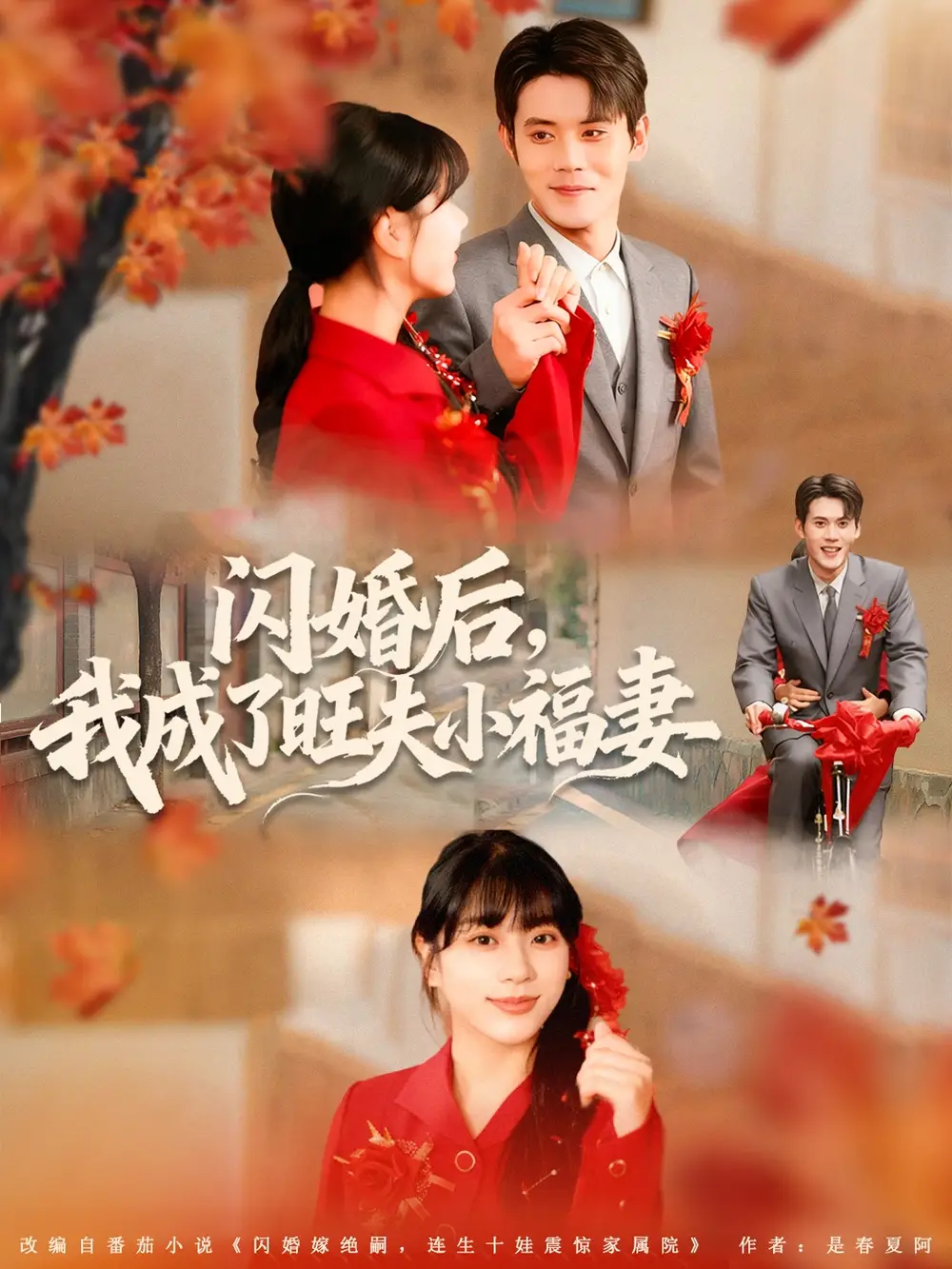 闪婚后我成了旺夫小福妻(80集)徐浩楠&徐海文高清海报图片 闪婚后我成了旺夫小福妻(80集)徐浩楠&徐海文海报