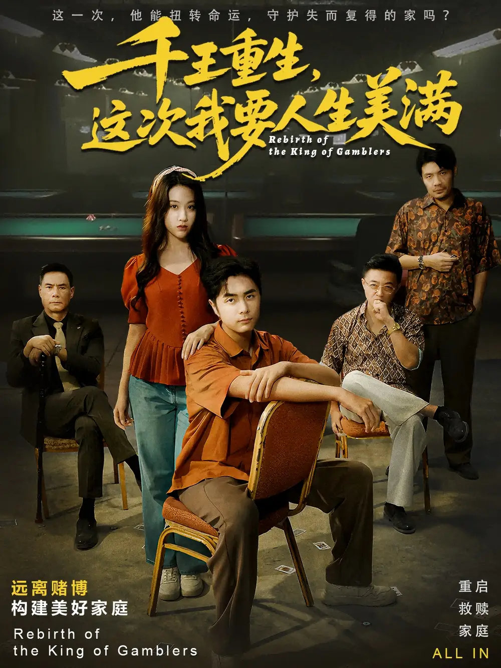 短剧《千王重生，这次我要人生美满＆重回九零：掌牌局护妻女》高清完整版全集免费在线观看