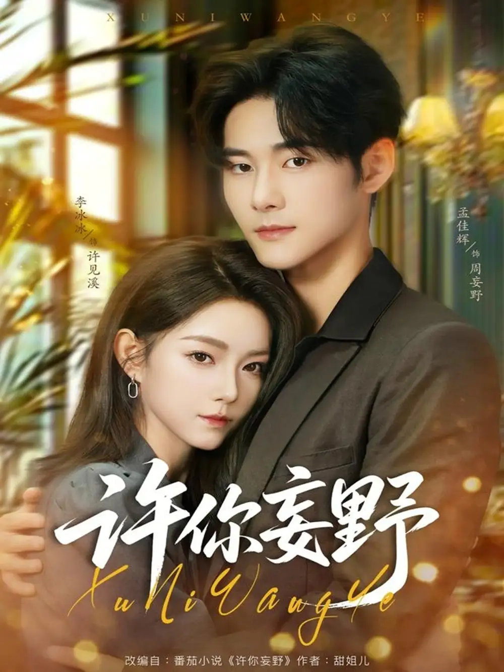 许你妄野（80集）孟佳辉＆李冰冰海报